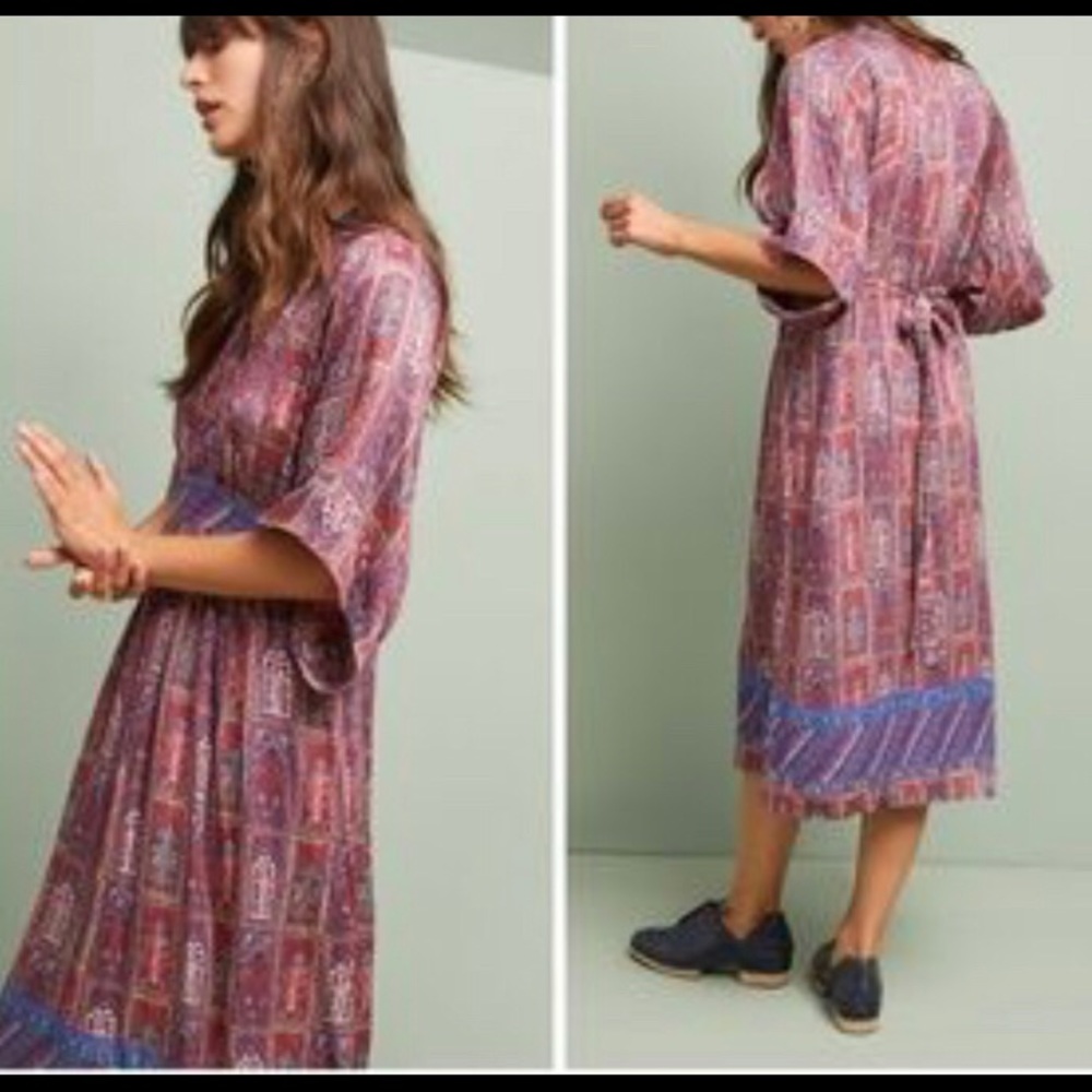 Anthropologie Omina Kimono Dress ✨✨✨